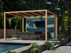 Pergola de madera Laminada SANTANDER GL24h + Tornilleria INCLUIDA