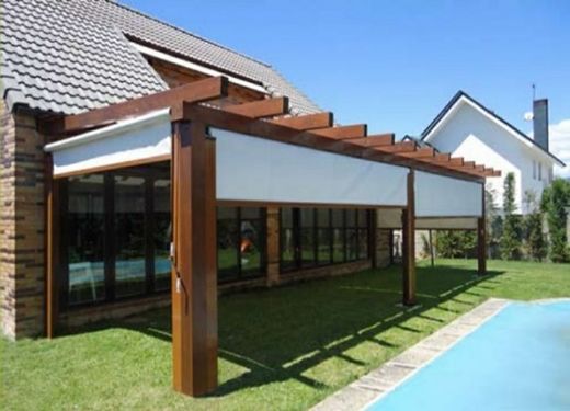 Pergola de madera Laminada VALENCIA GL24h + tornilleria INCLUIDA