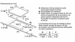 Placa inducción SIEMENS EX975LVV1E IQ700 90 cm, Negro con perfiles