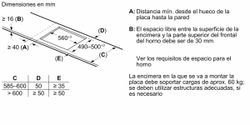 Placa de induccion SIEMENS ED61AHSC1E IQ500 60 cm - ¡¡OFERTA SOLO RECOGIDA EN TIENDA DE IRUN!!