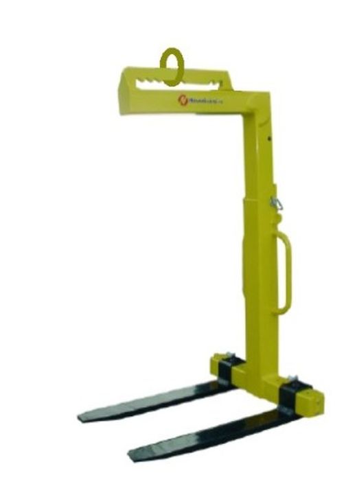 Porta-paletes com garras móveis 2.000 kg 12053