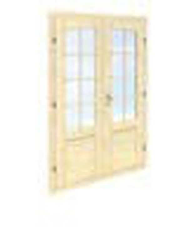 Contraventana ventana simple para casitas de madera Palmako 44 mm 103457