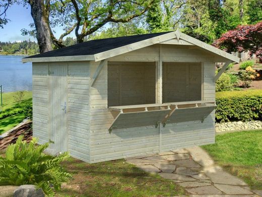 Quiosco de madera Palmako stella 8.2 m2 323 x 259 cm eld16-3226