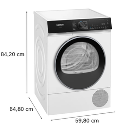 Secadora Bomba de Calor SIEMENS WQ46H2B0ES IQ500 9 KG