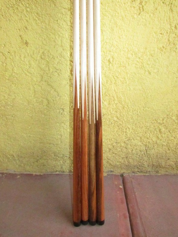 Set de 2 tacos de Billar Profesional 1.44 cm — Zurione