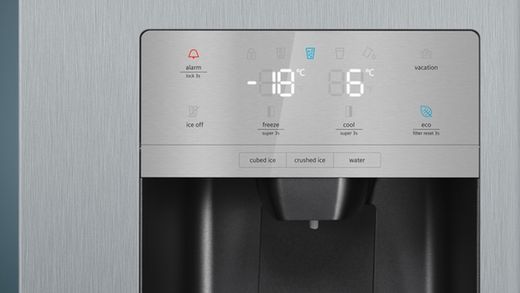 Frigorífico Americano SIEMENS KA93DAIEP IQ500 Side by Side  Acero inoxidable antihuellas 178.7 x 90.8 cm ¡¡ÚLTIMAS UNIDADES!!