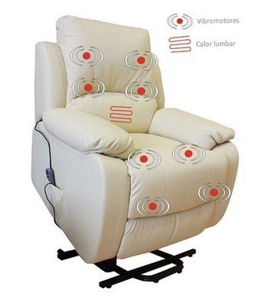 Sillón de masaje MAXIMUM levantapersonas ECO 8198UP