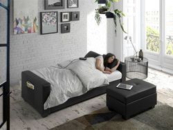 Sofá Cama con masaje + Ottoman BELLAGIO ECO-8220
