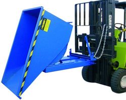 Tolva autobasculante 1500 kg sin ruedas 1860x1600x1045 mm 12036