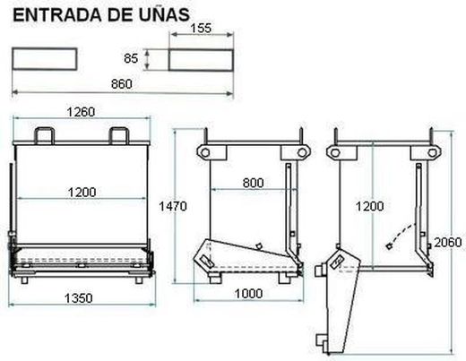 Tolva descarga inferior 12047