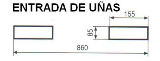 Tolva descarga inferior malla 1.350 x 1.000 x 1.470 mm 12048