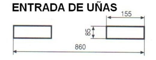 Tolva descarga inferior sin orejetas 12049