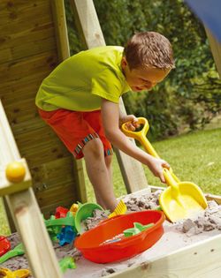 Parque infantil MASGAMES BELVEDERE L con Tobogan MA801401