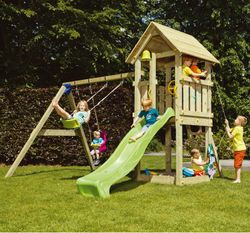 Parque infantil MASGAMES KIOSK L con columpio doble MA811101