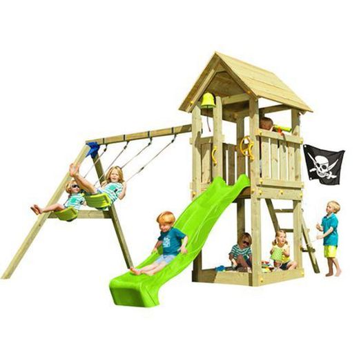 Parque infantil MASGAMES KIOSK L con columpio doble MA811101