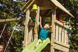 Parque infantil MASGAMES KIOSK L con tobogan MA801101