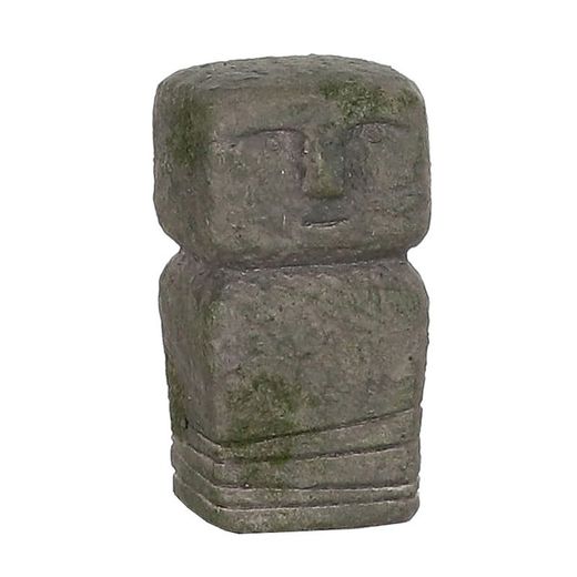 Totem isla de pascua gris 8x9x14.5cm