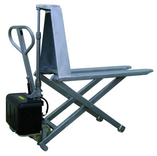 Transpaleta tijera eléctrica 1.000 kg Galvanizada 10061-G
