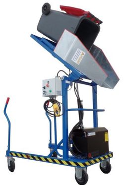 Volteador de cubos a bateria 200 kg 12065-B